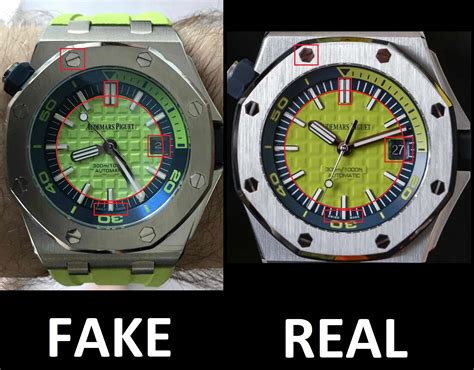 fake ap watch vs real|audemars piguet copy watch price.